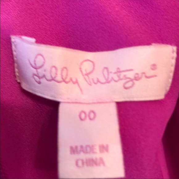 Lilly Pulitzer Abrielle Dress Berry Sangria NWT - Picture 4 of 11